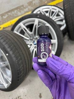 Ceramic coating application by Detailer's Domain