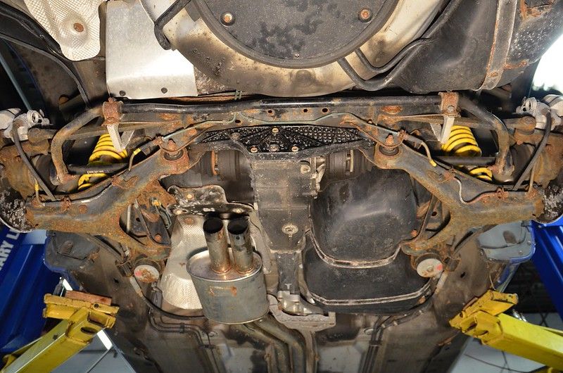 The restored subframe and final assembly (12)