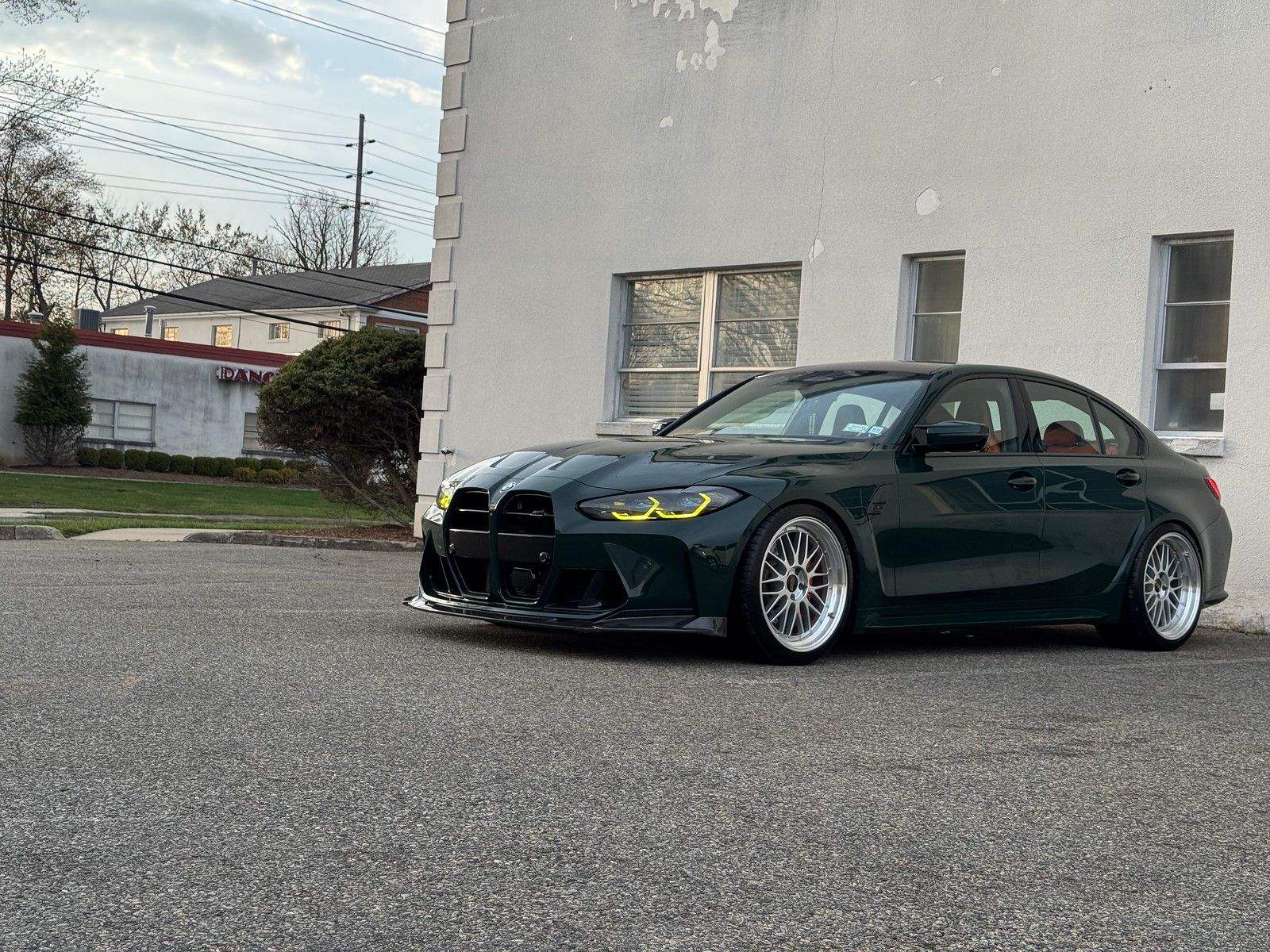 BMW G80 M3 (British Racing Green) — finished at Detailer's Domain studio, Norwood NJ