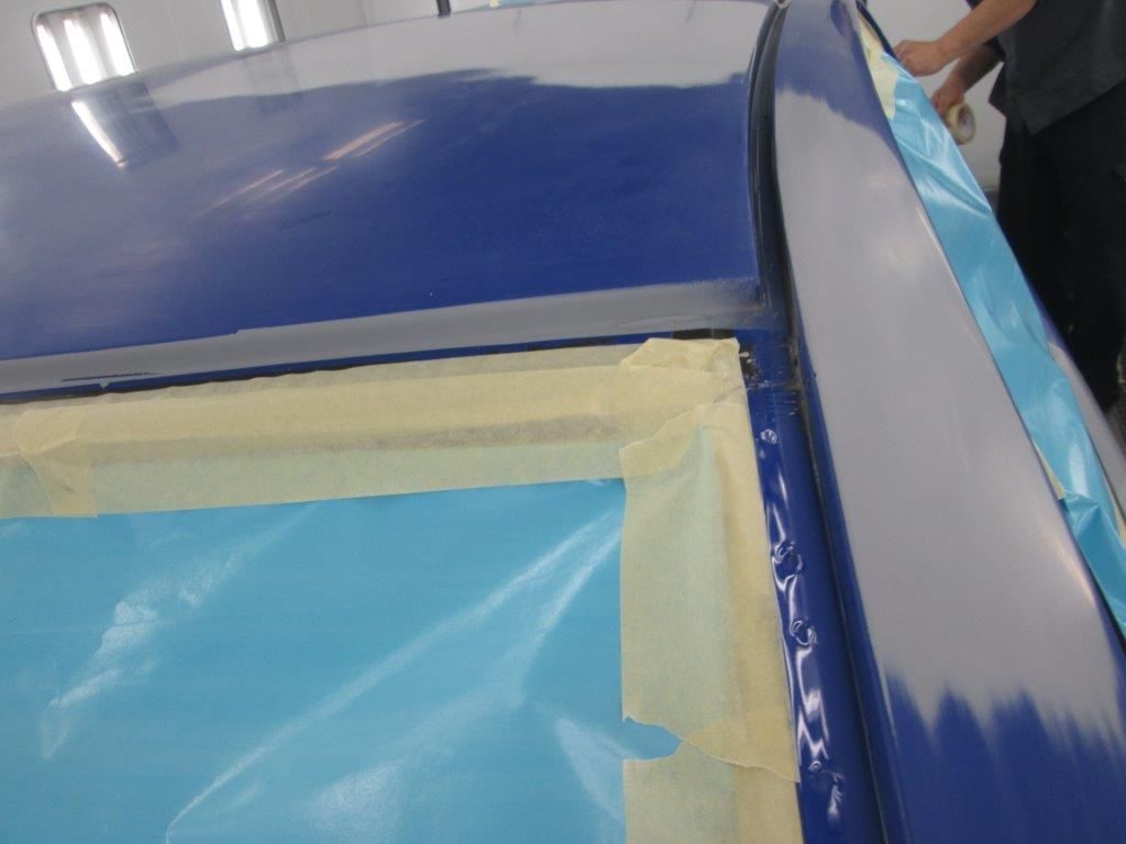 In the paint booth (1)