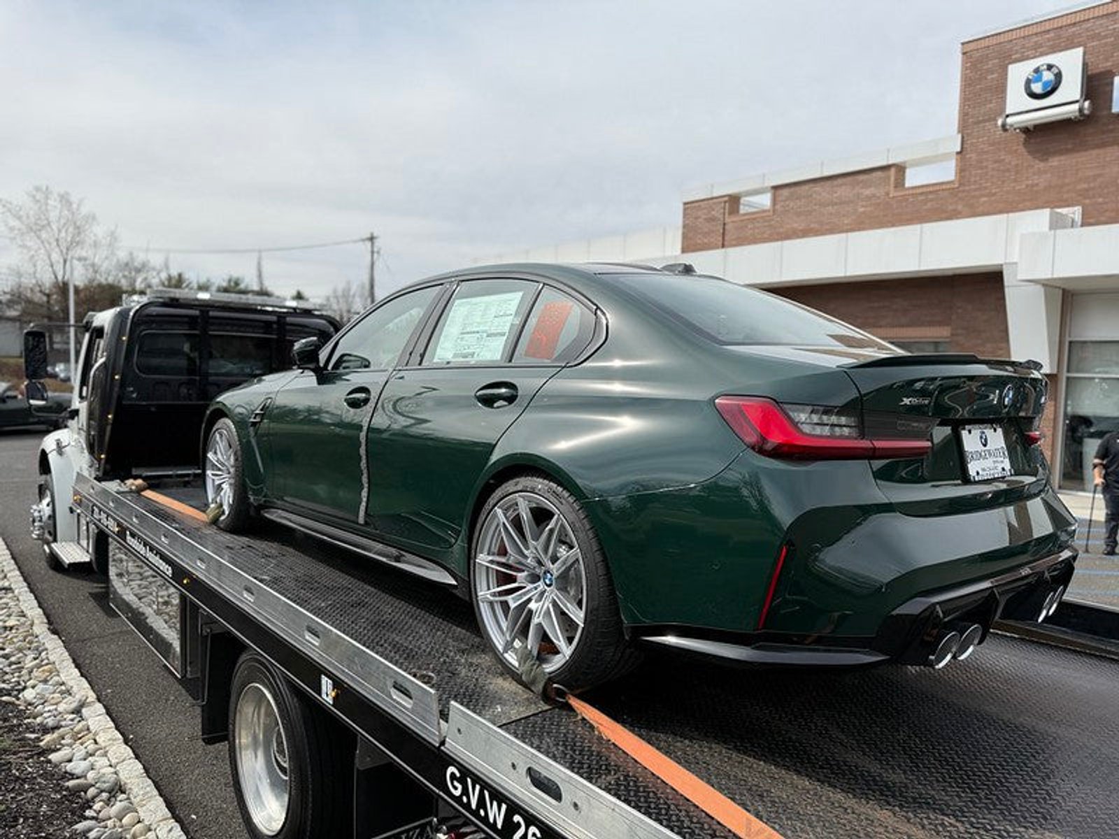 2025 BMW M3 Competition in British Racing Green: BMW Individual Paint Ordering