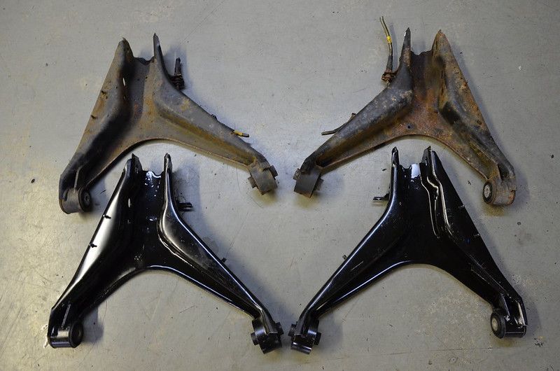 The restored subframe and final assembly (8)