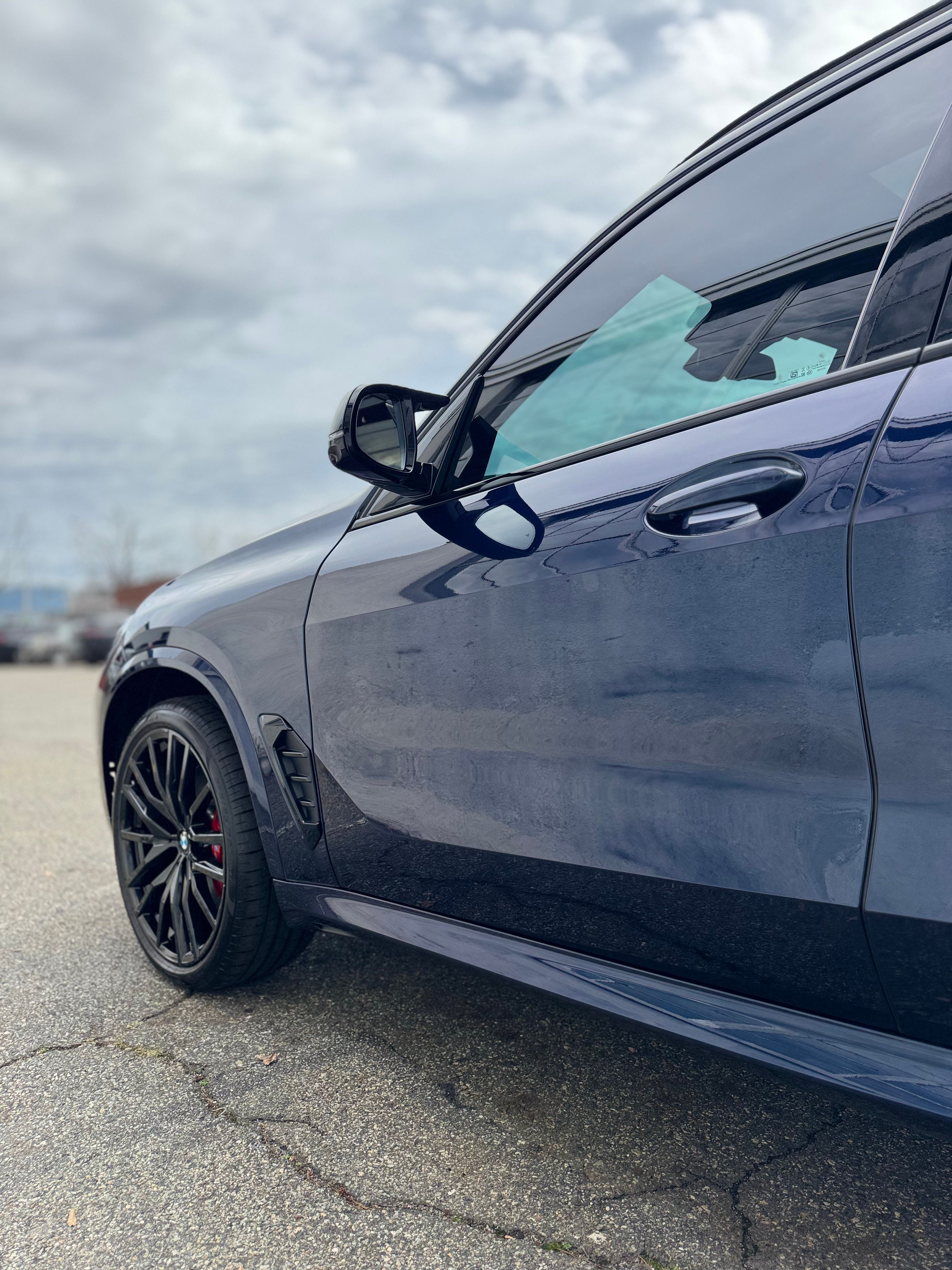 BMW G05 X5 M Competition (Tanzanite Blue) — finished at Detailer's Domain studio, Norwood NJ