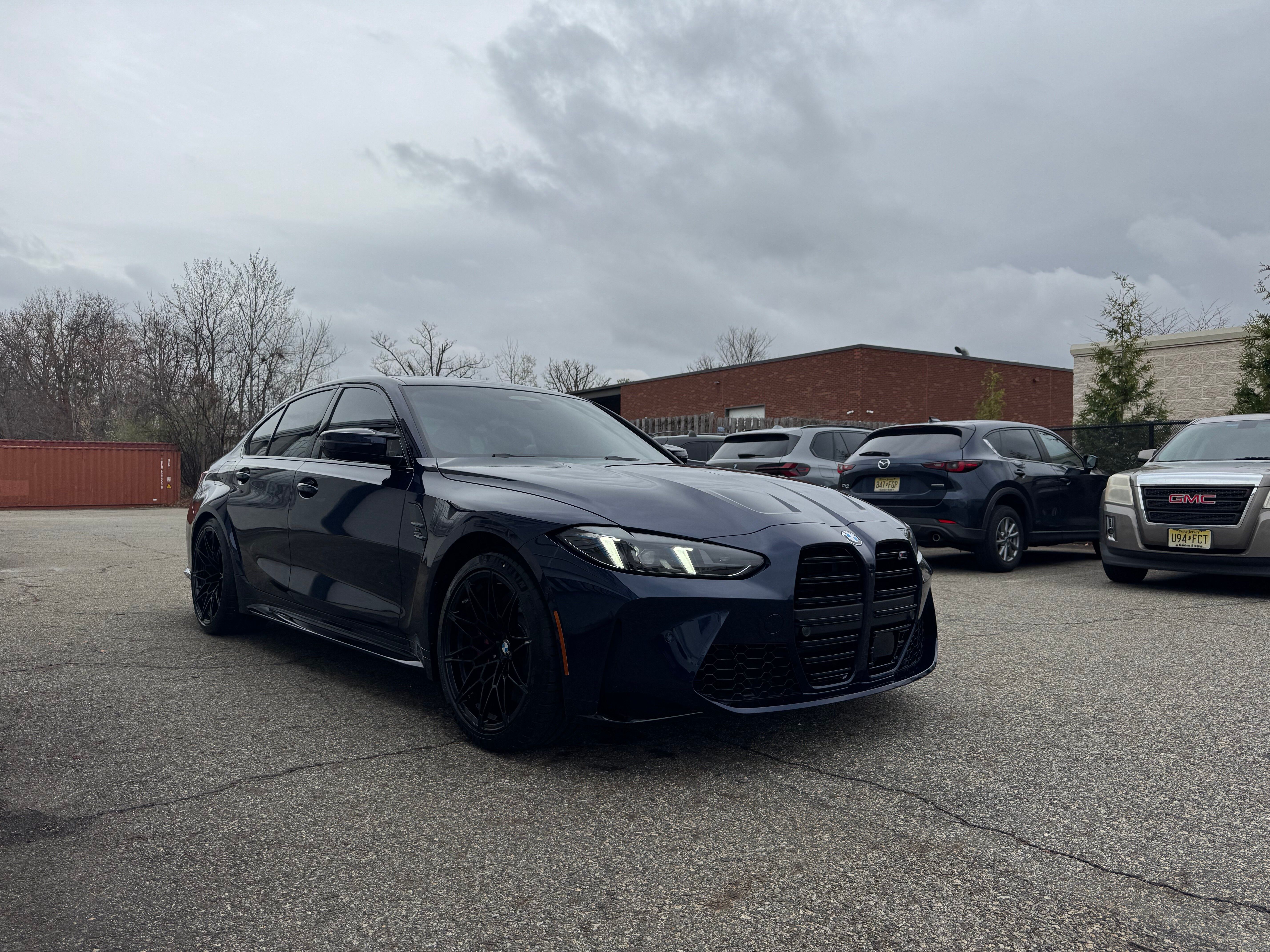 BMW G80 M3 (Tanzanite Blue) — finished at Detailer's Domain studio, Norwood NJ
