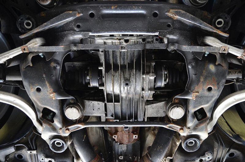 The restored subframe and final assembly (4)