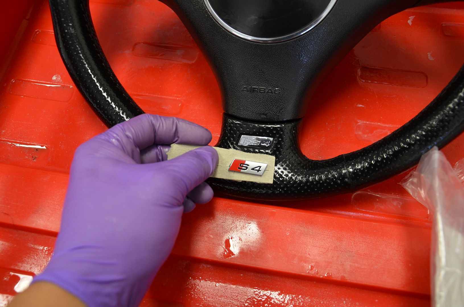 The cleaning process and finished wheel (3)