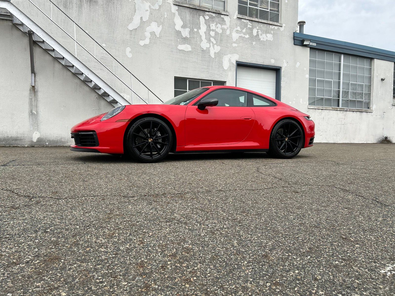 Porsche 992 911 Carrera (Guards Red) — finished at Detailer's Domain studio, Norwood NJ
