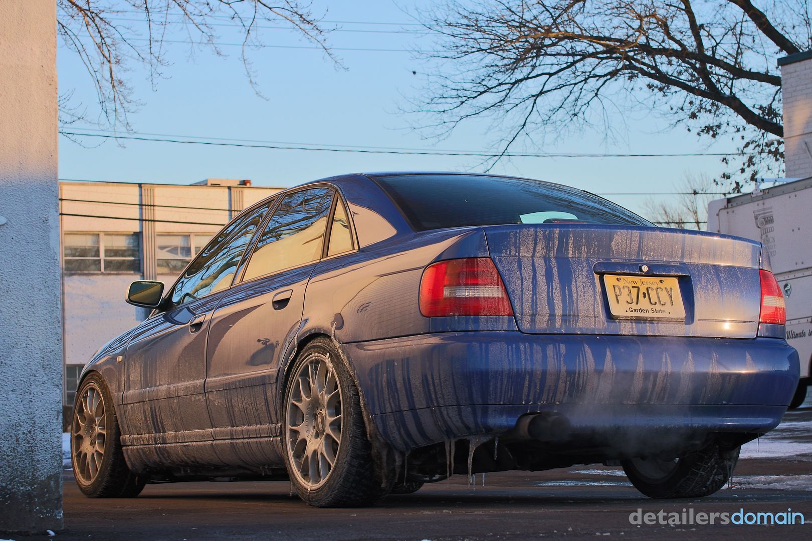 Driving a Coated Car Through a New Jersey Winter