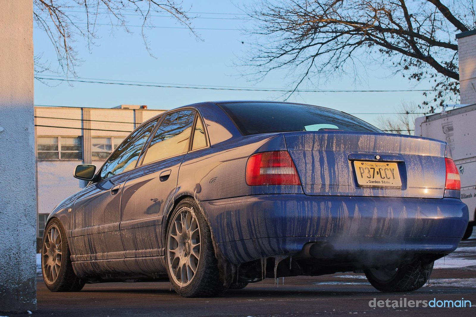 Driving a Coated Car Through a New Jersey Winter