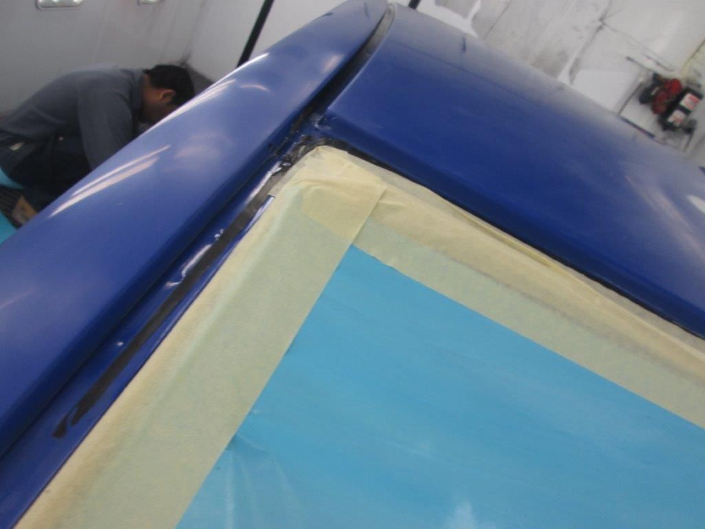 In the paint booth (2)
