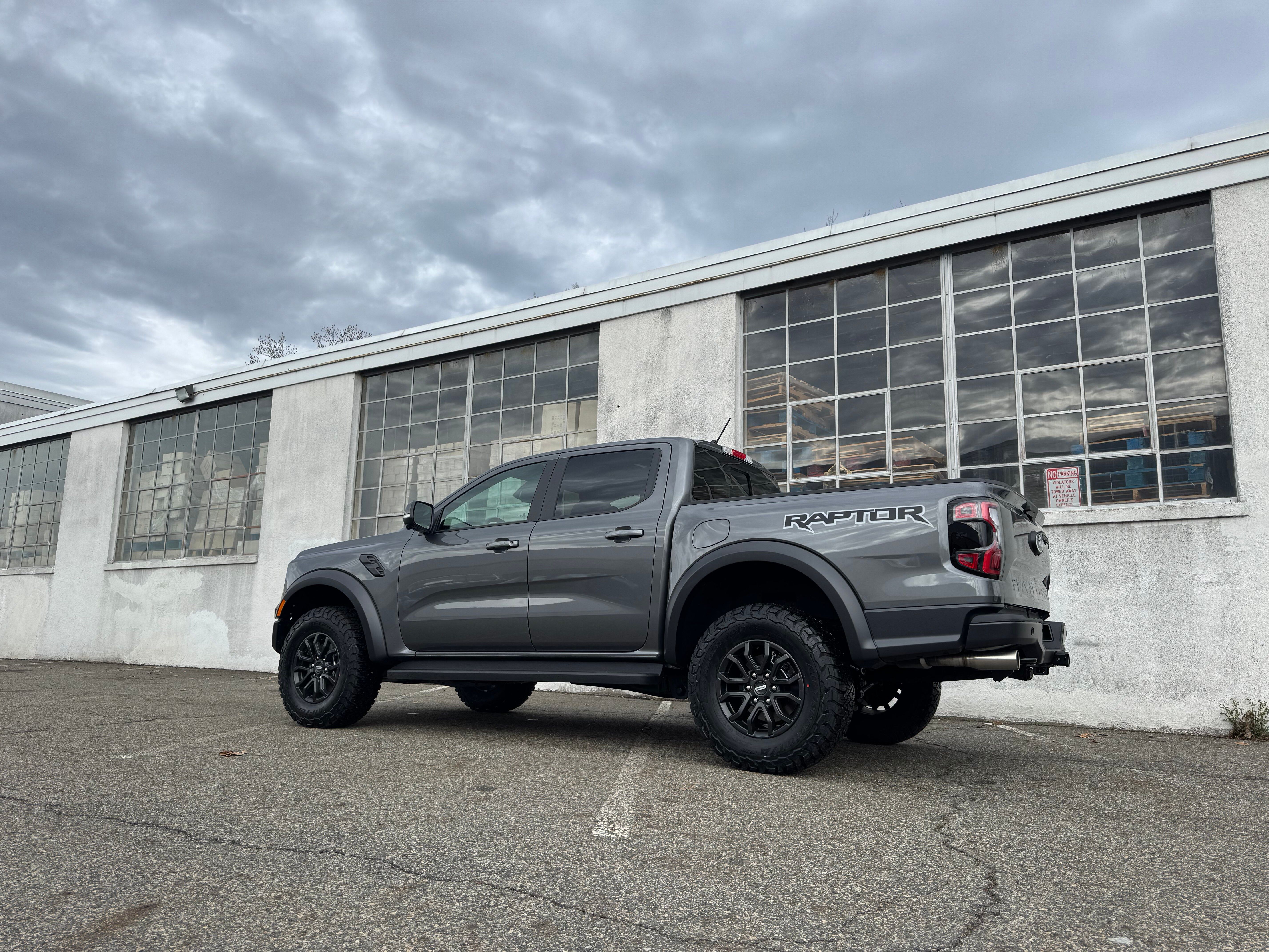 Ford Ranger Raptor (Conquer Grey) — finished at Detailer's Domain studio, Norwood NJ