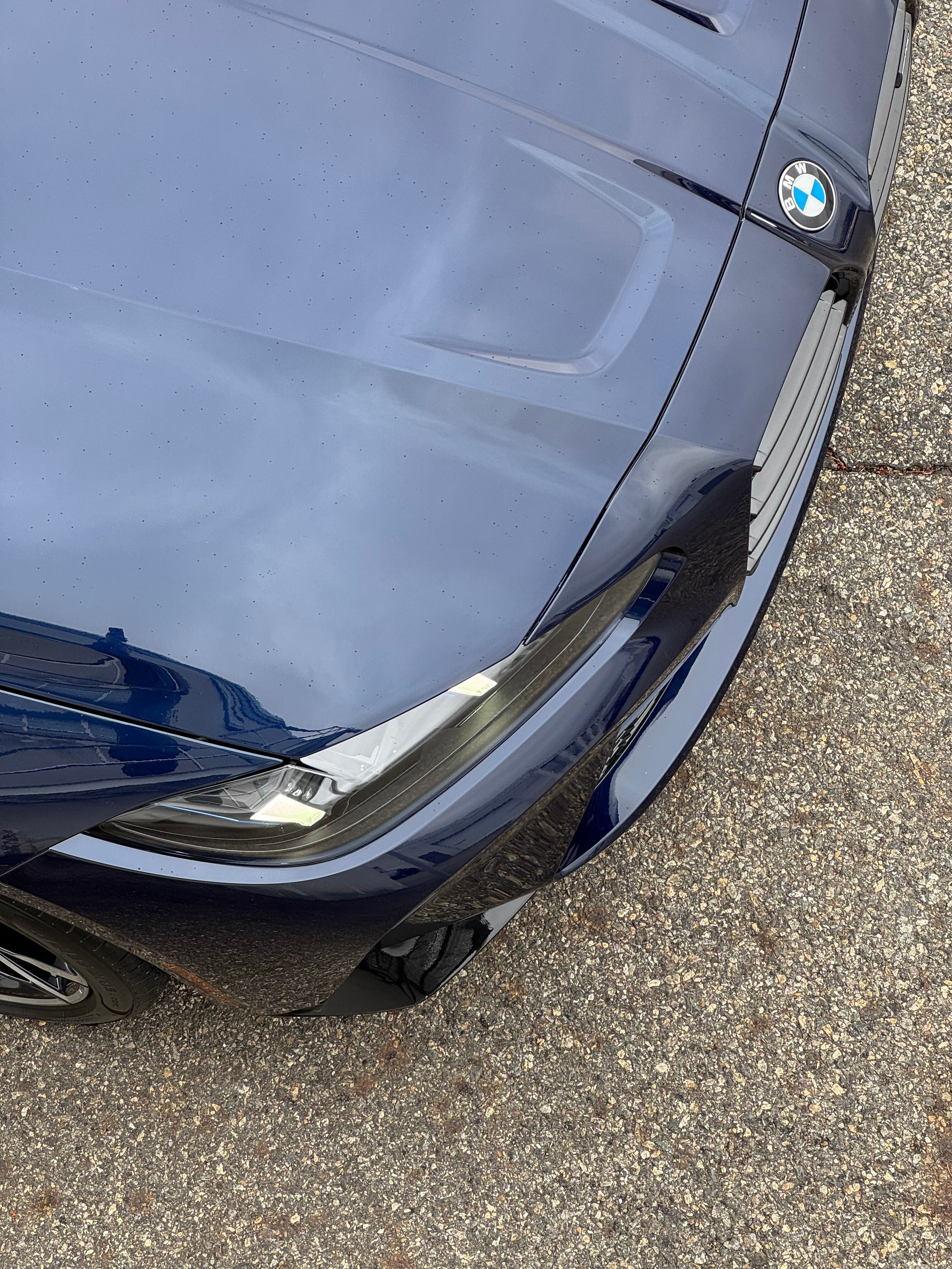BMW G80 M3 - Hood Detail — finished at Detailer's Domain studio, Norwood NJ