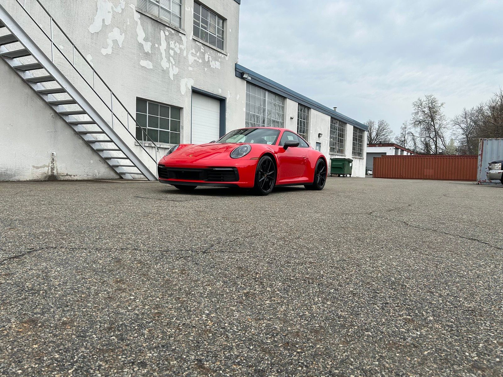 Porsche 992 911 Carrera (Guards Red) — finished at Detailer's Domain studio, Norwood NJ