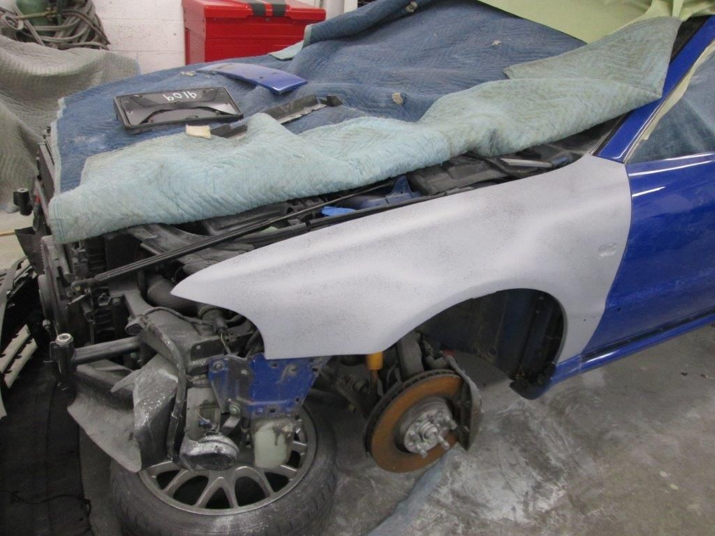 Body prep and the paint booth (4)
