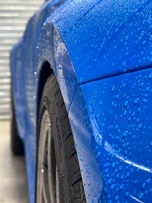 Ceramic coating application by Detailer's Domain