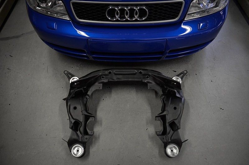 The restored subframe and final assembly (10)
