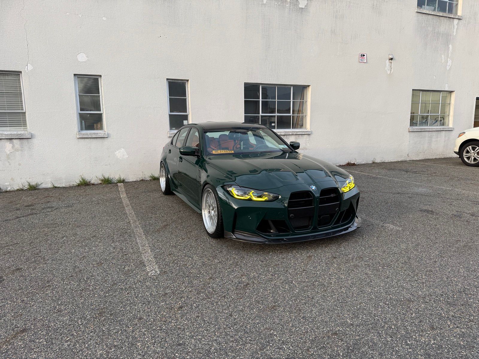 BMW G80 M3 (British Racing Green) — finished at Detailer's Domain studio, Norwood NJ