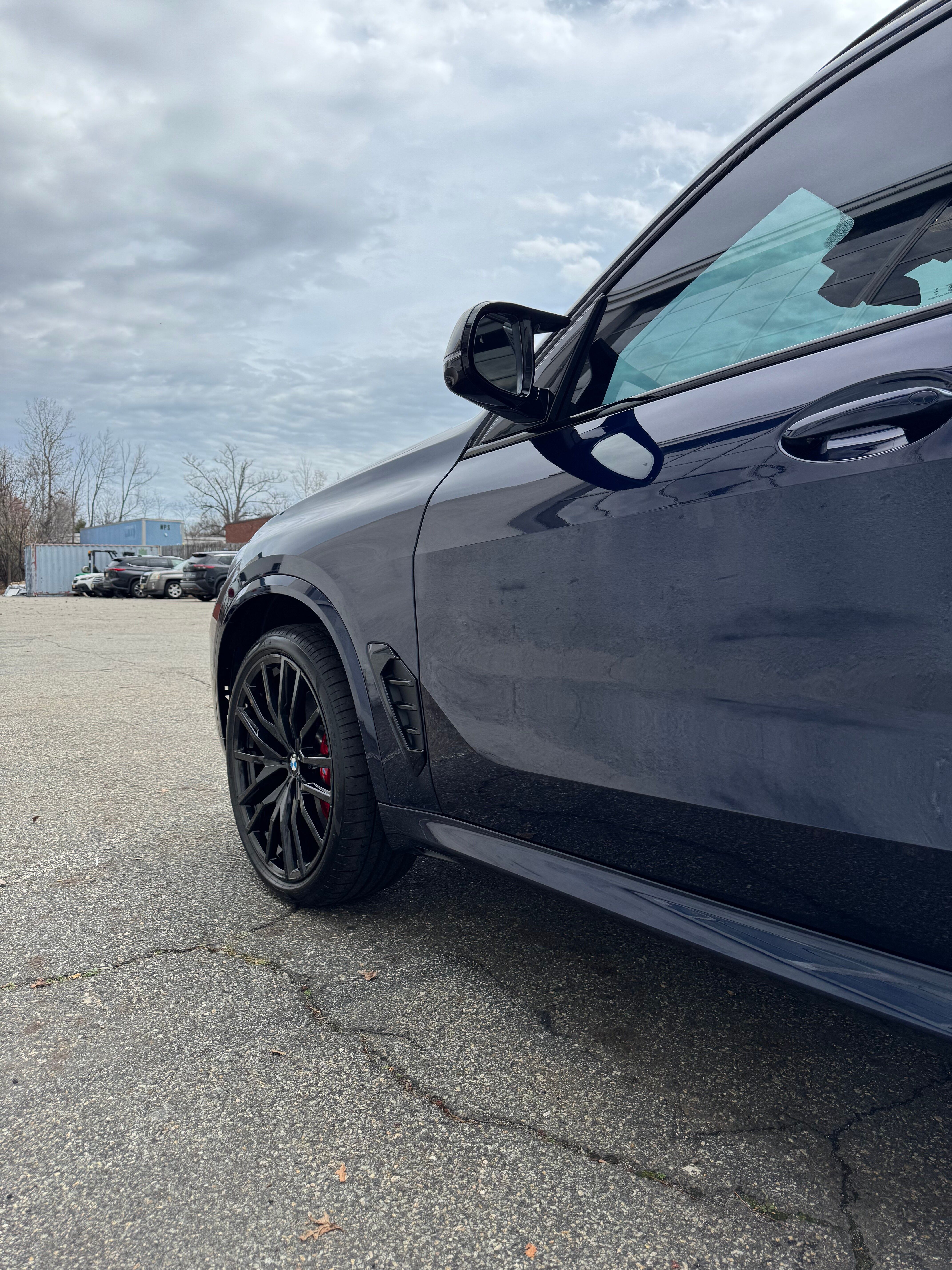 BMW G05 X5 M Competition (Tanzanite Blue) — finished at Detailer's Domain studio, Norwood NJ