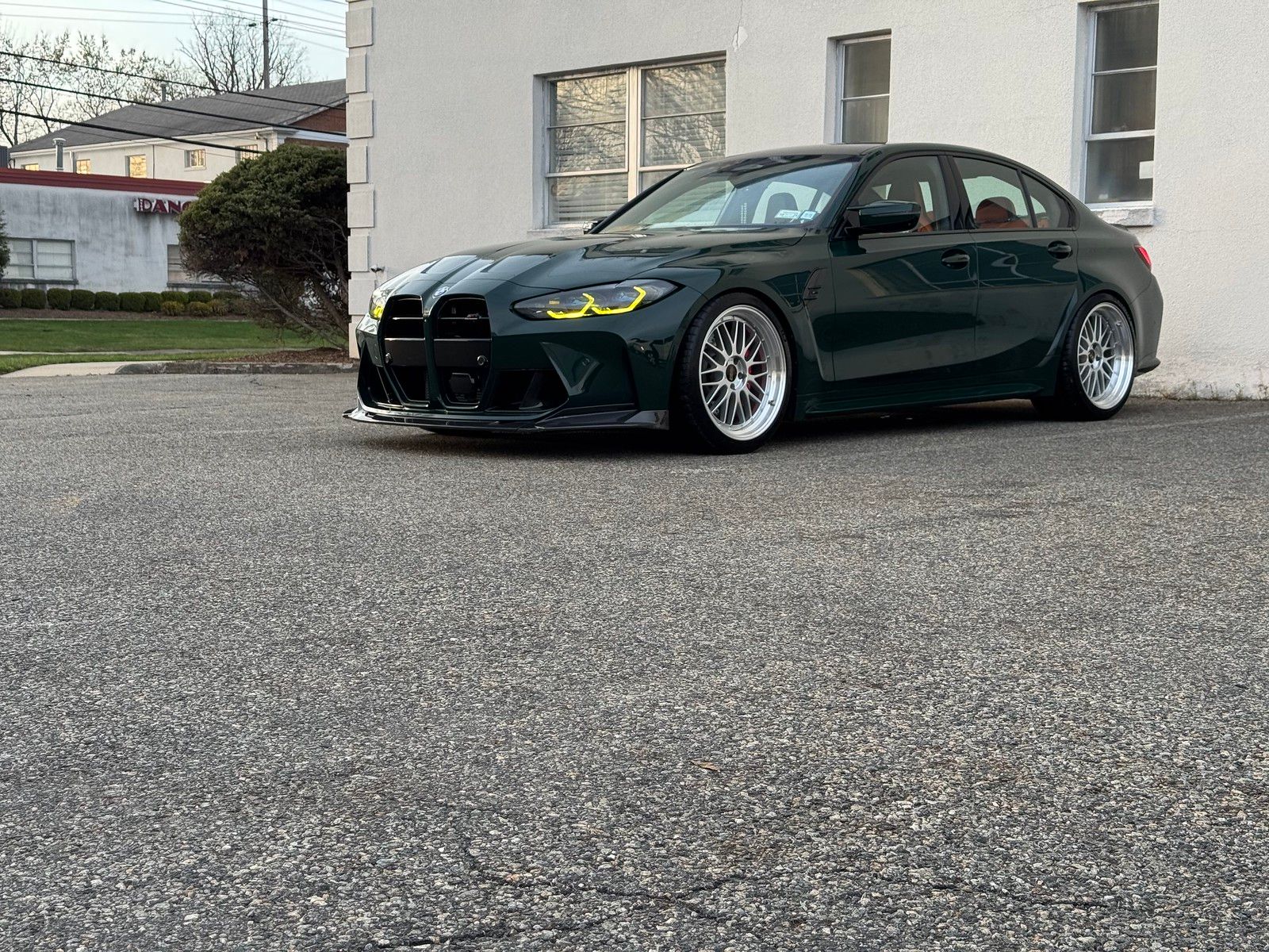 BMW G80 M3 (British Racing Green) — finished at Detailer's Domain studio, Norwood NJ