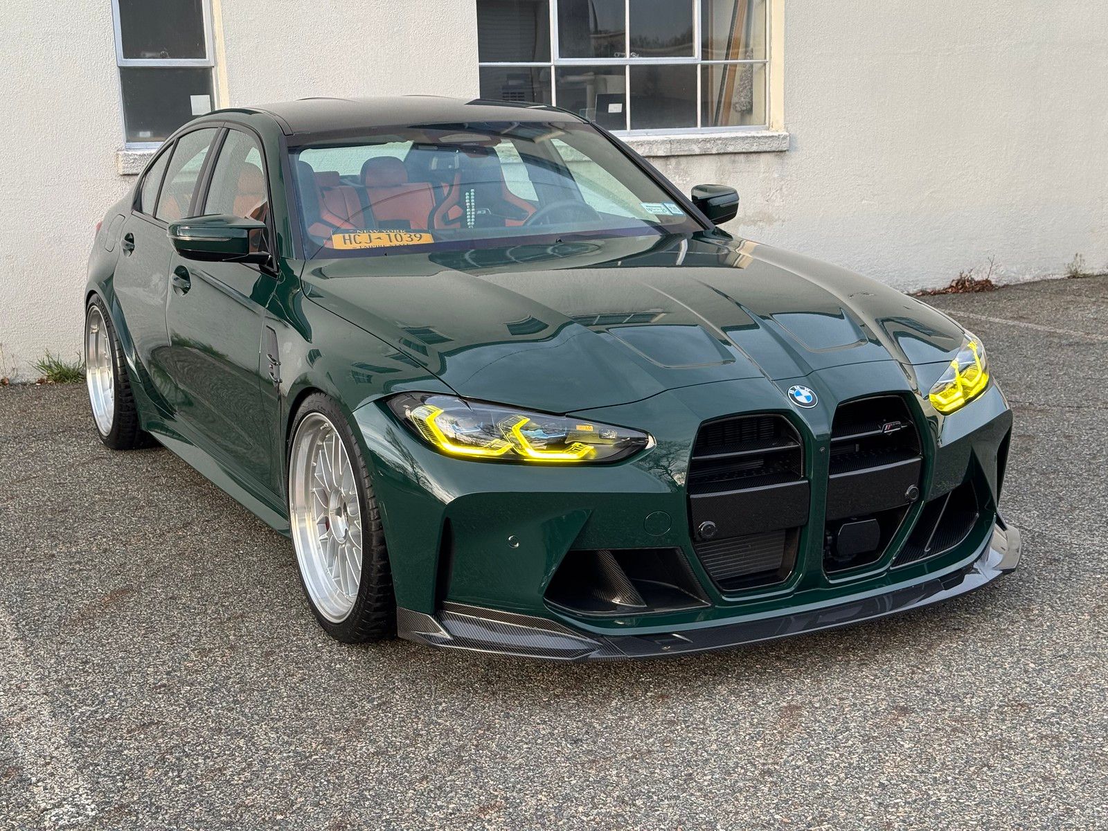 BMW G80 M3 (British Racing Green) — finished at Detailer's Domain studio, Norwood NJ