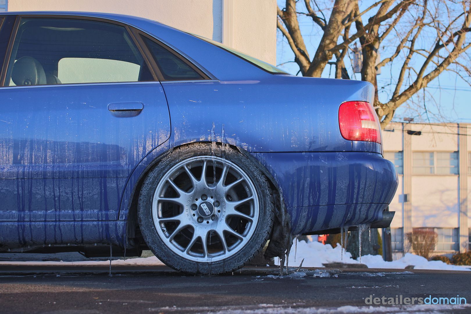 Coated and driven through winter salt (1)