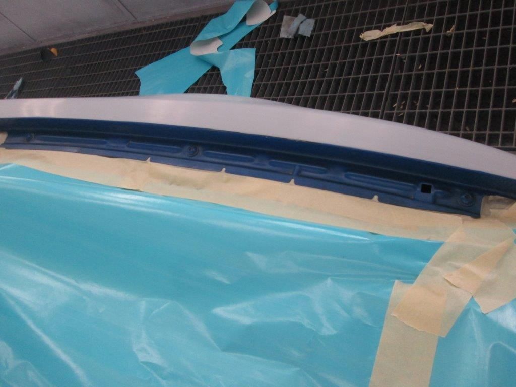 In the paint booth (13)