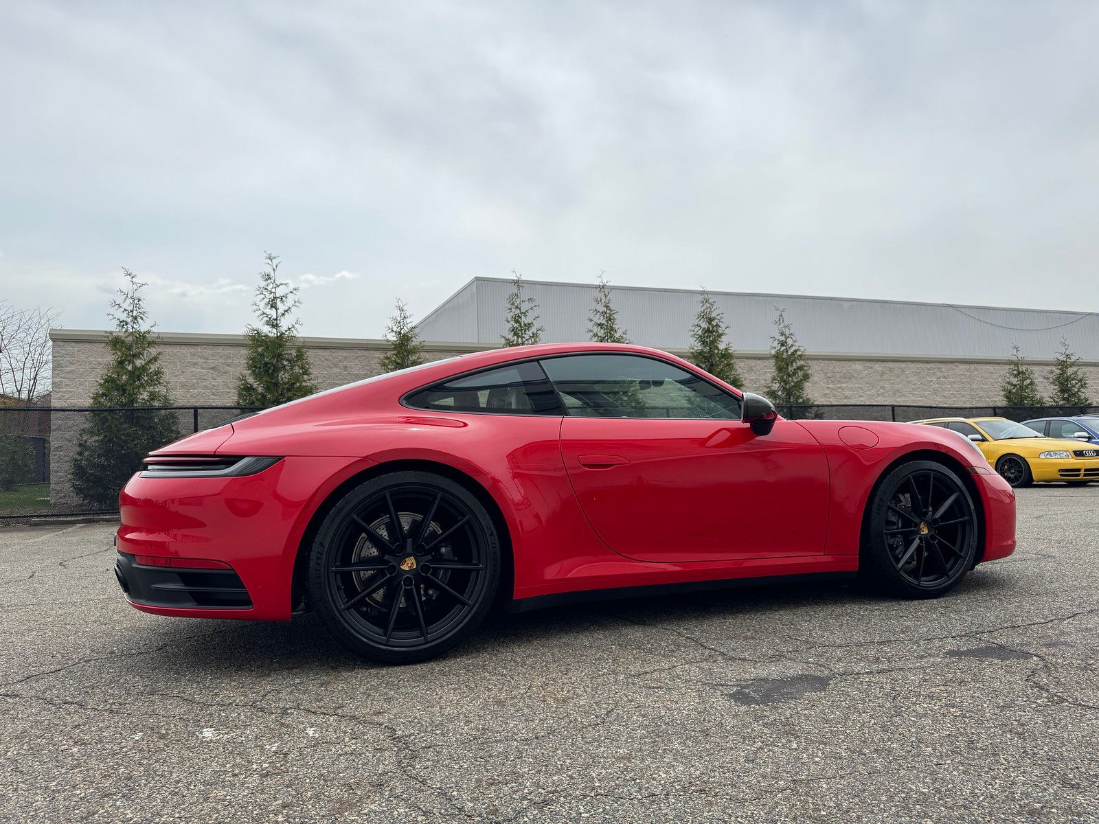 Porsche 992 911 Carrera (Guards Red) — finished at Detailer's Domain studio, Norwood NJ
