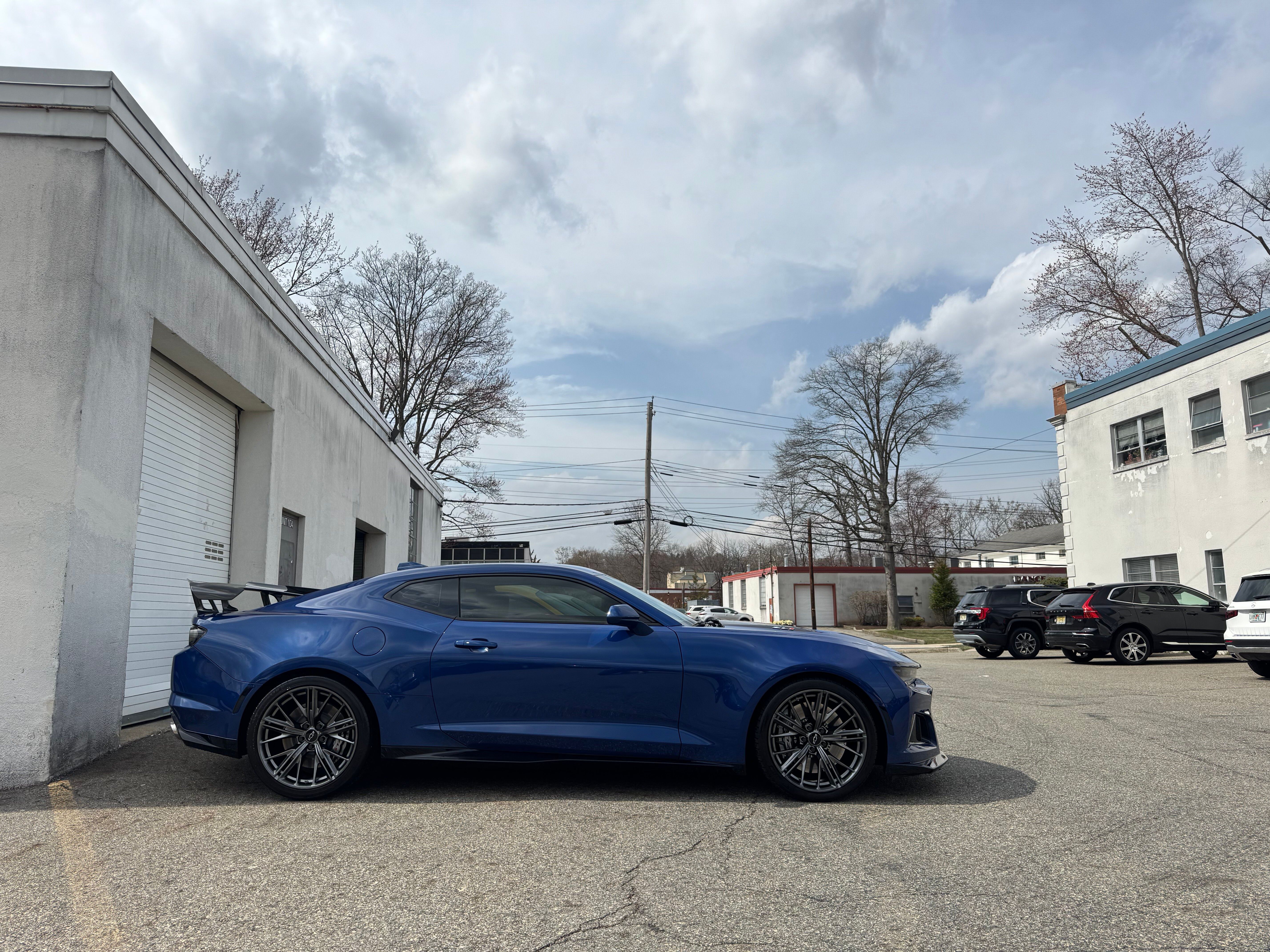 Chevrolet Camaro ZL1 1LE (Hyper Blue) — finished at Detailer's Domain studio, Norwood NJ
