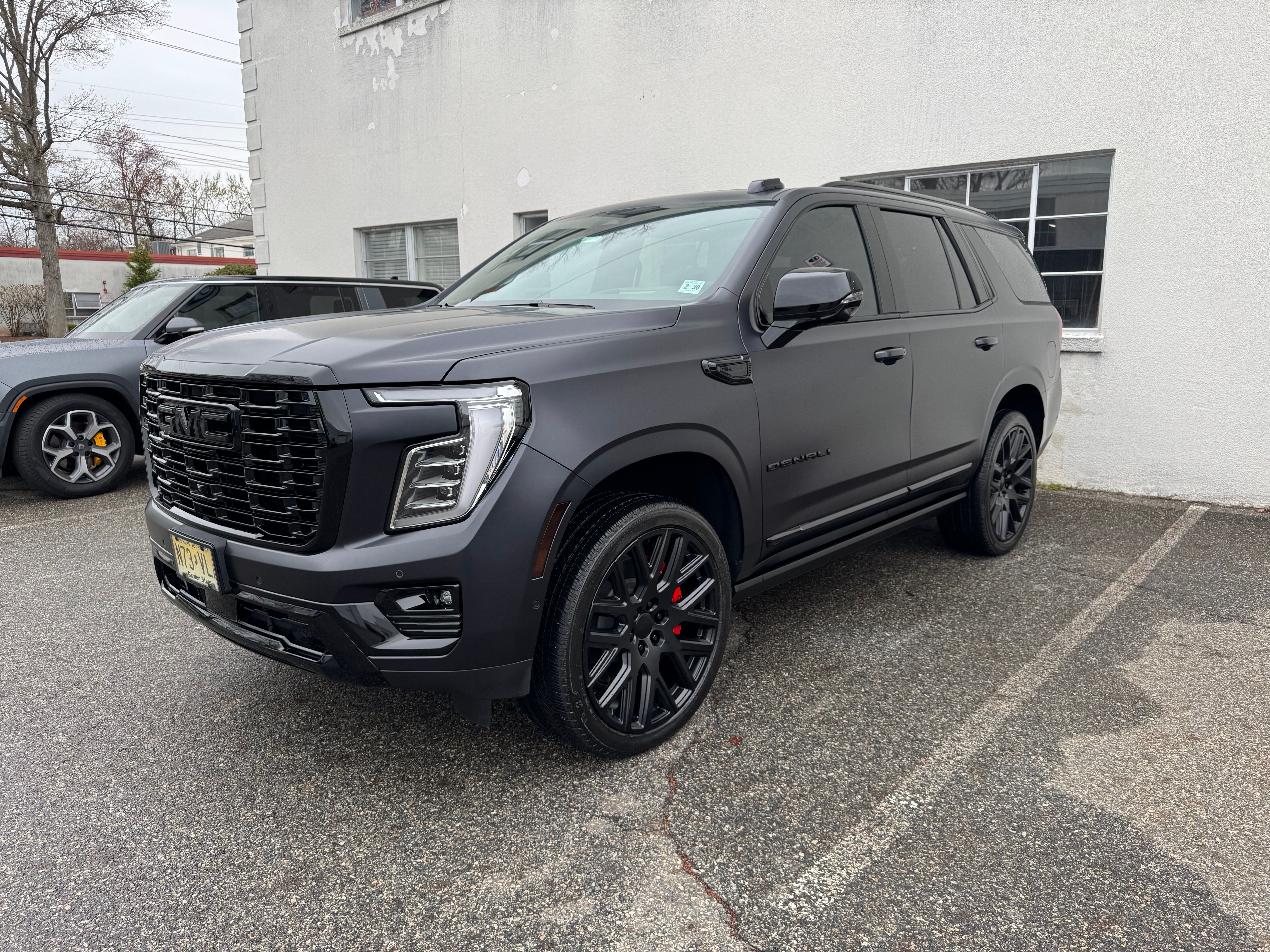 GMC Yukon Denali (Satin Black) — finished at Detailer's Domain studio, Norwood NJ