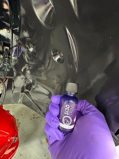 Ceramic coating application by Detailer's Domain