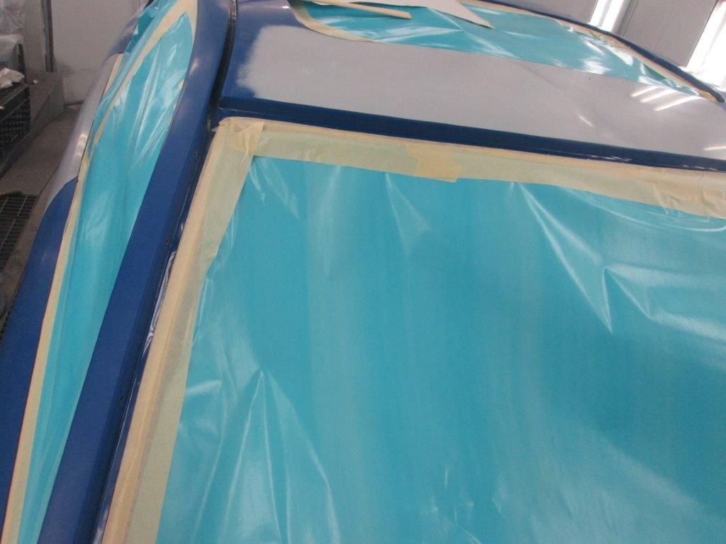 In the paint booth (9)