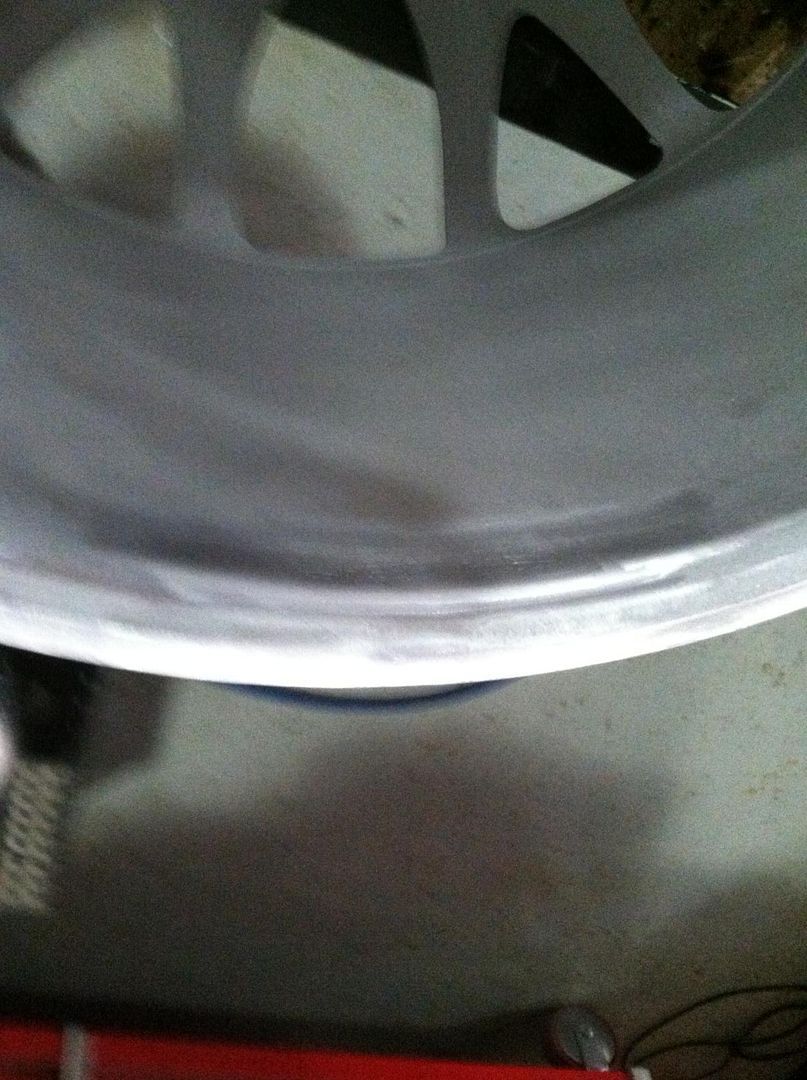 The restored, powder coated set (4)