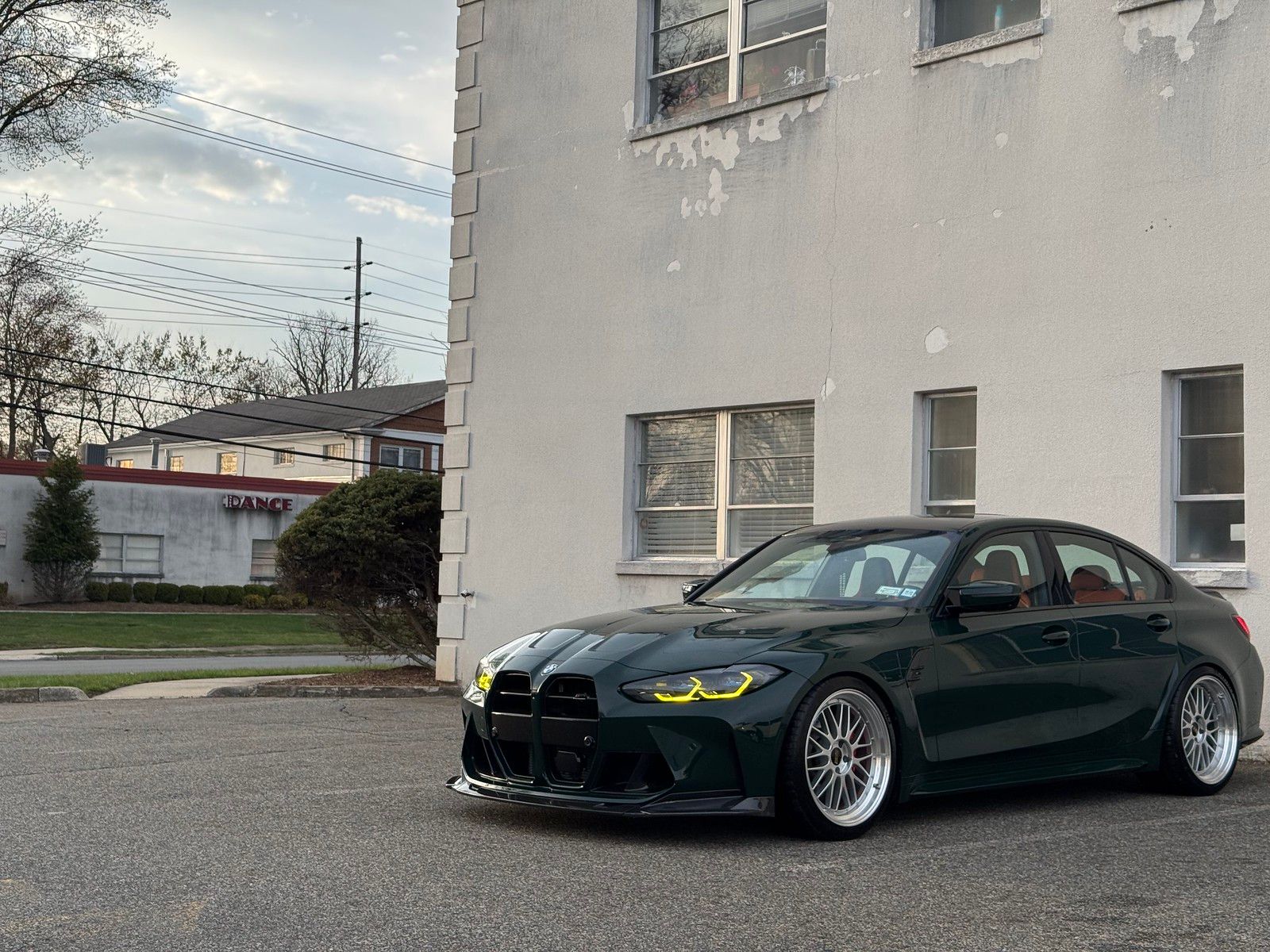 BMW G80 M3 (British Racing Green) — finished at Detailer's Domain studio, Norwood NJ
