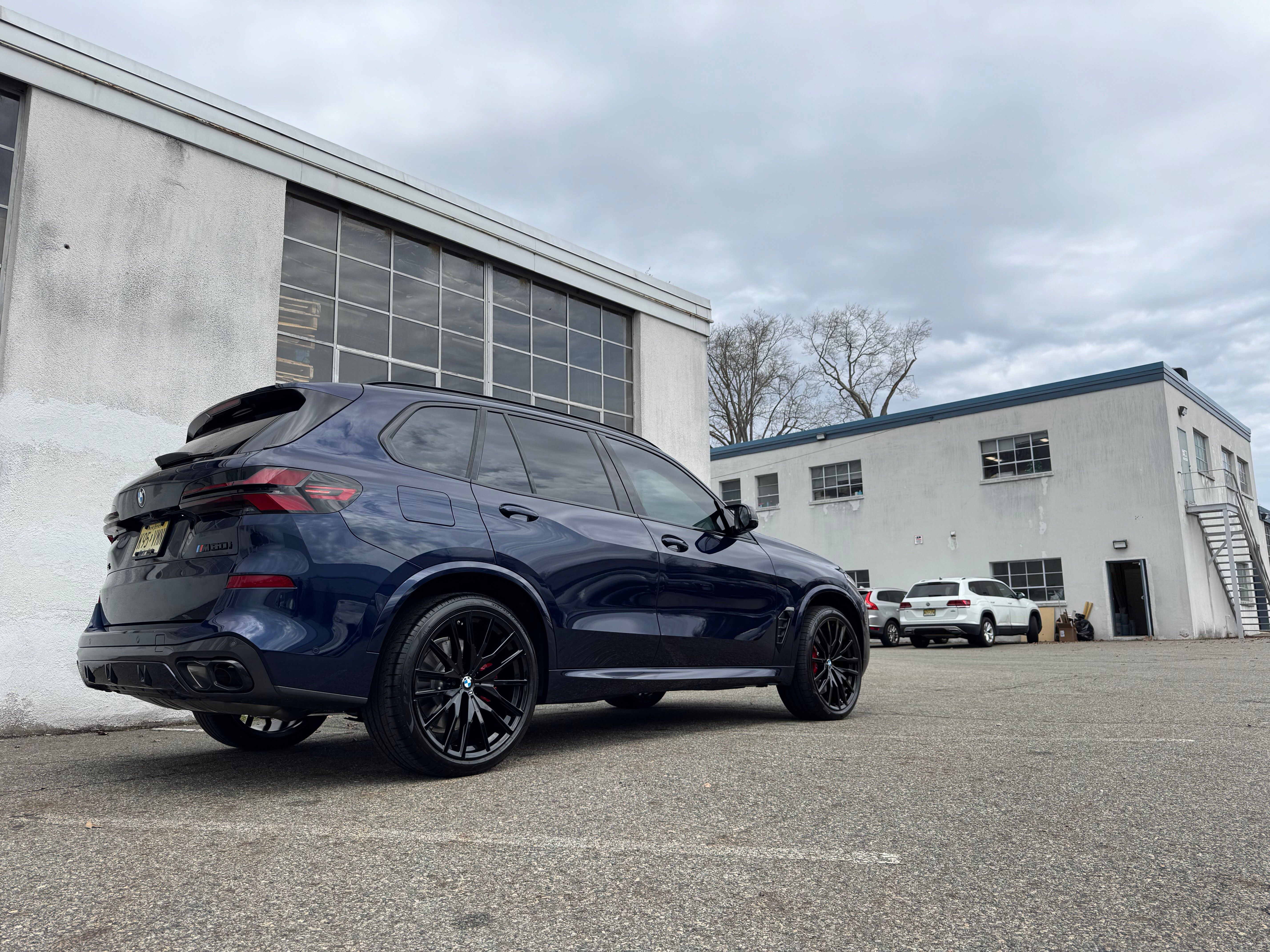 BMW G05 X5 M Competition (Tanzanite Blue) — finished at Detailer's Domain studio, Norwood NJ