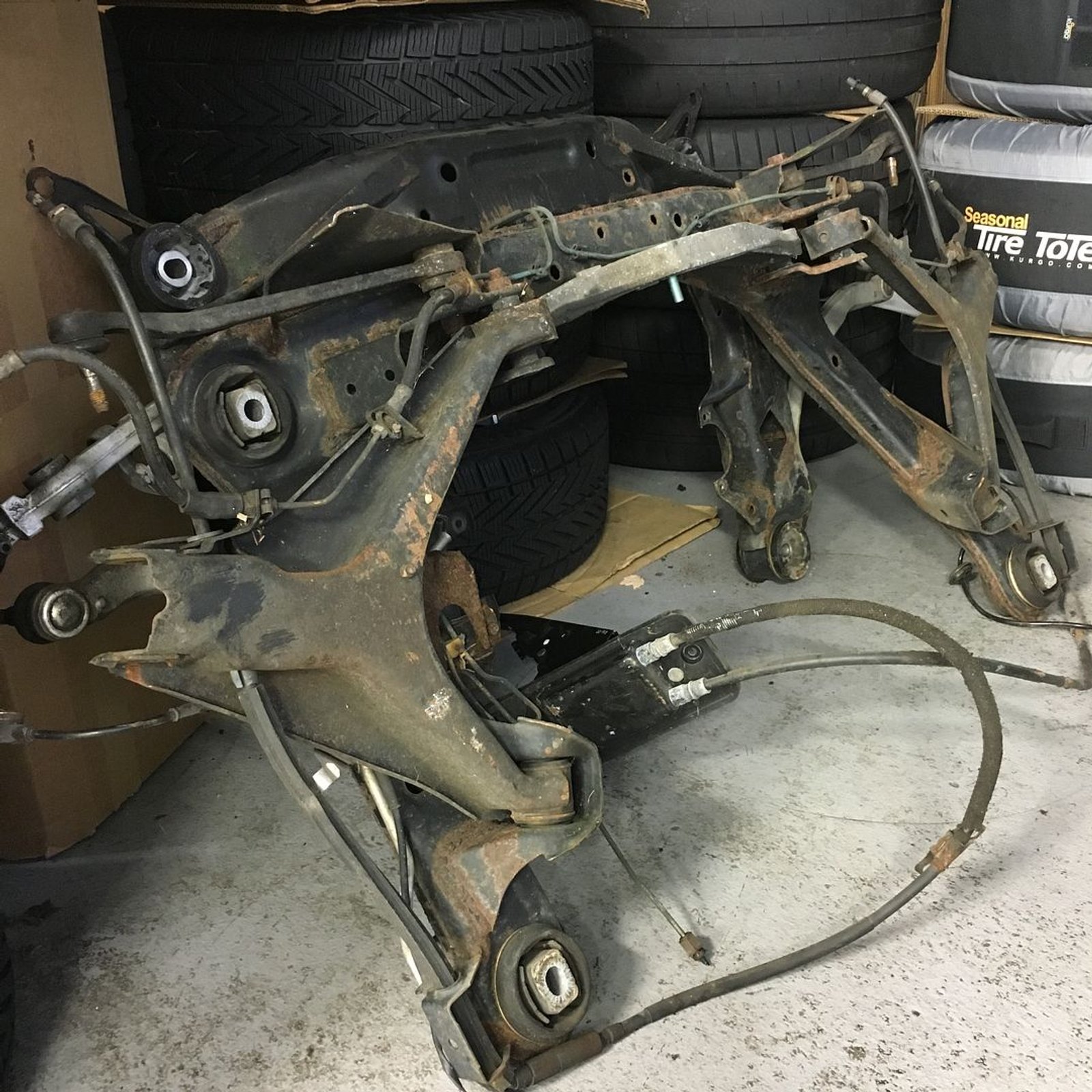 The Rust Nobody Would Ever See: Restoring a Subframe Because I Could Not Let It Go