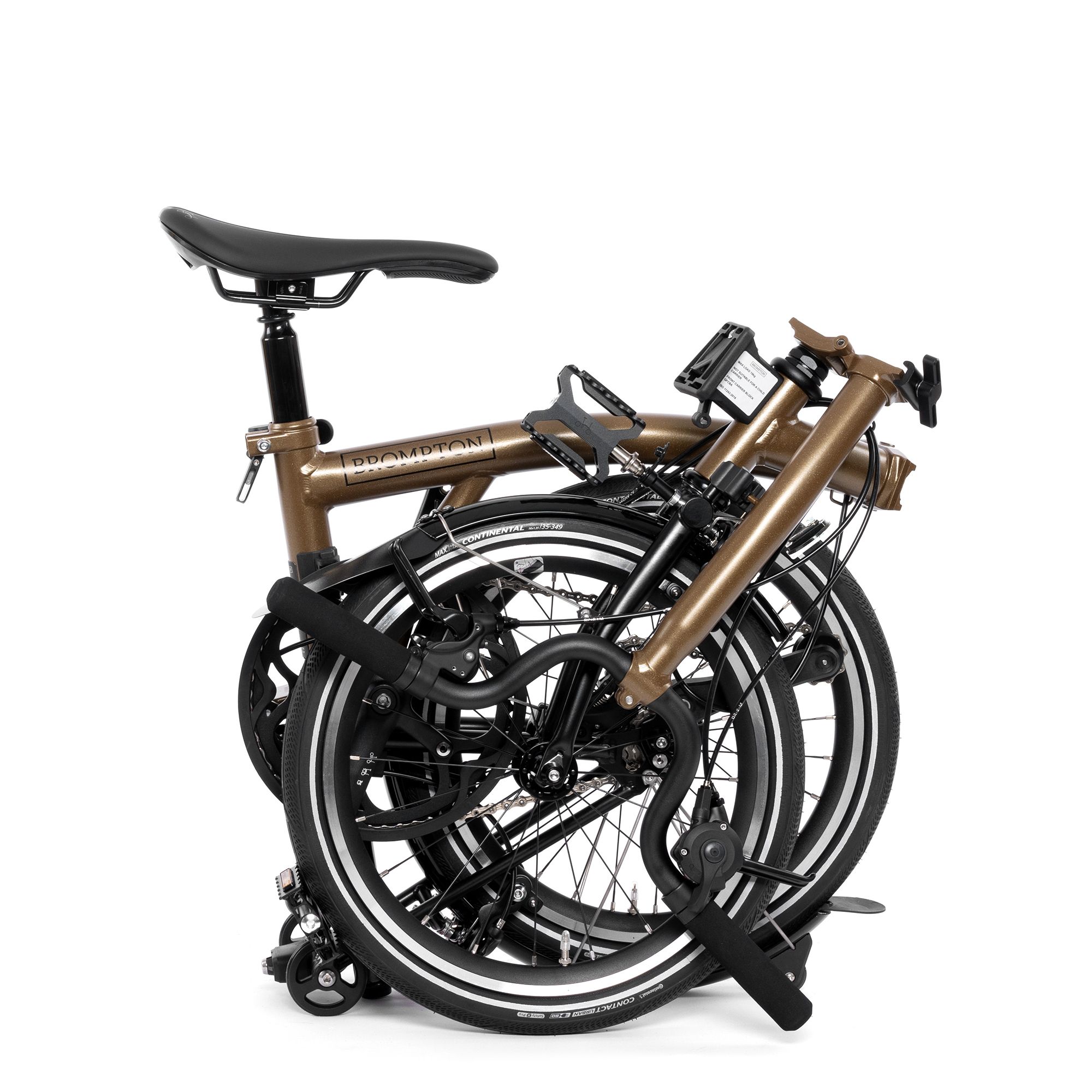 P Line 4 Speed Mid Bar Folding Bike 2025