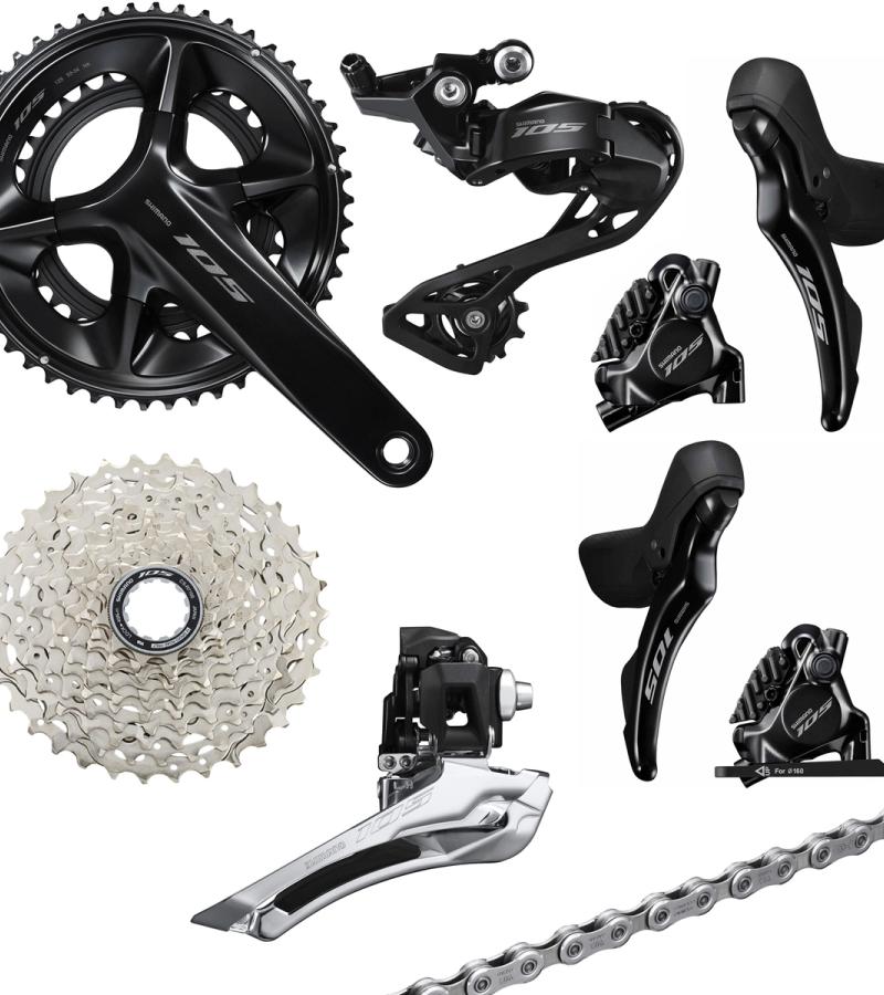 105 R7100 12-Speed Mechanical Disc Bike Groupset