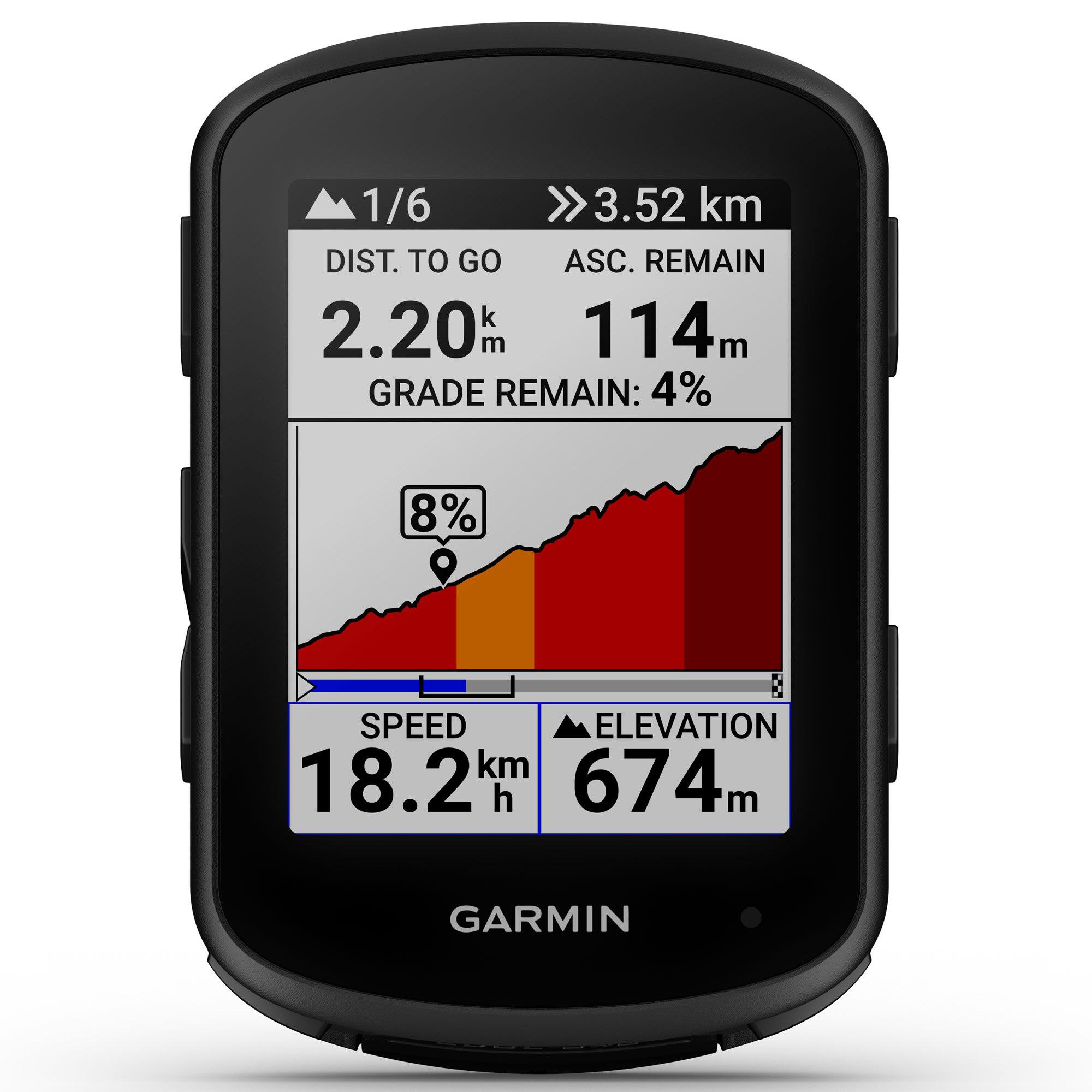 Edge 840 GPS Cycling Computer With Handlebar Mount