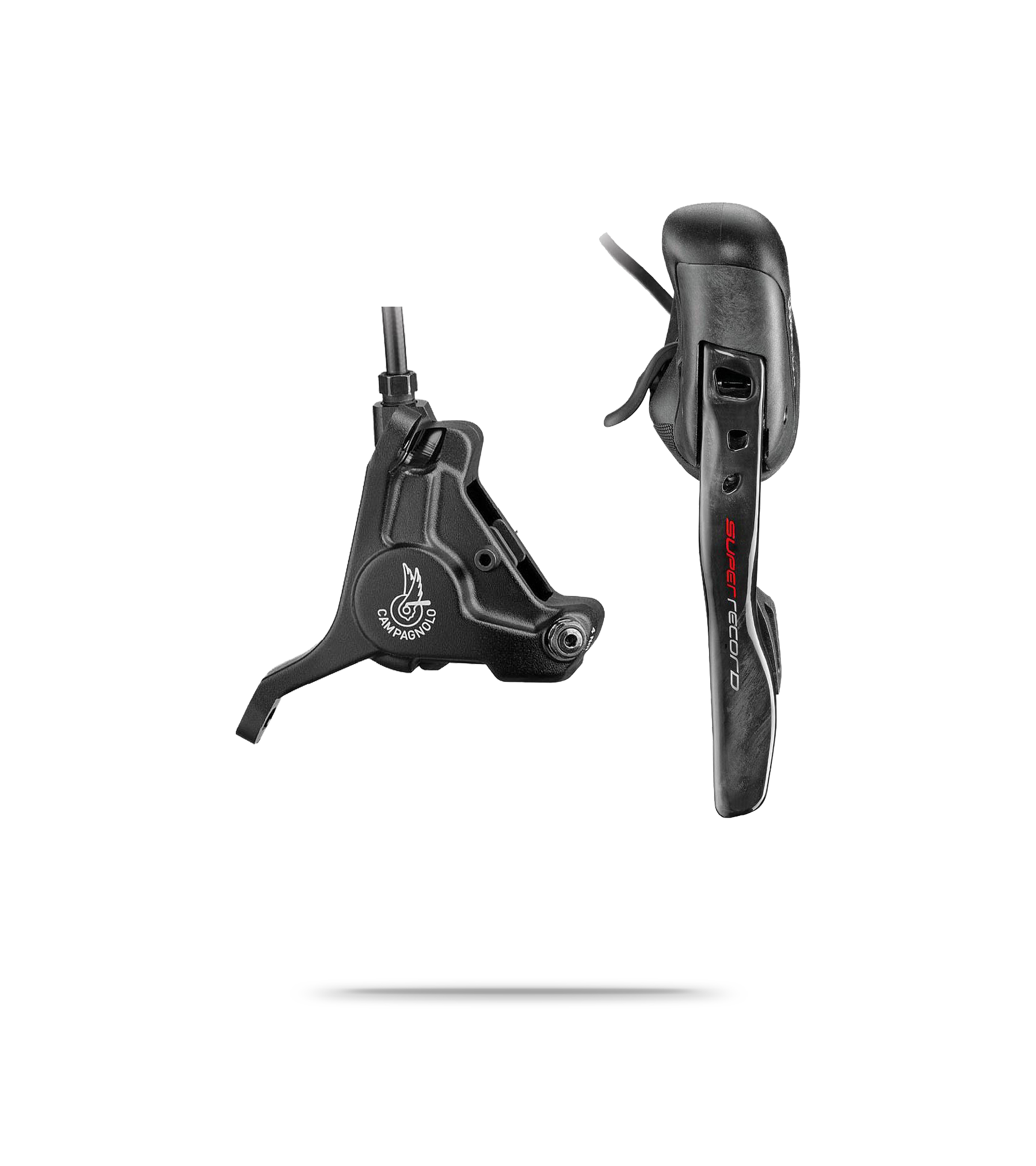 Super Record EPS 12S Left Hydraulic Lever/Rear 160 Caliper