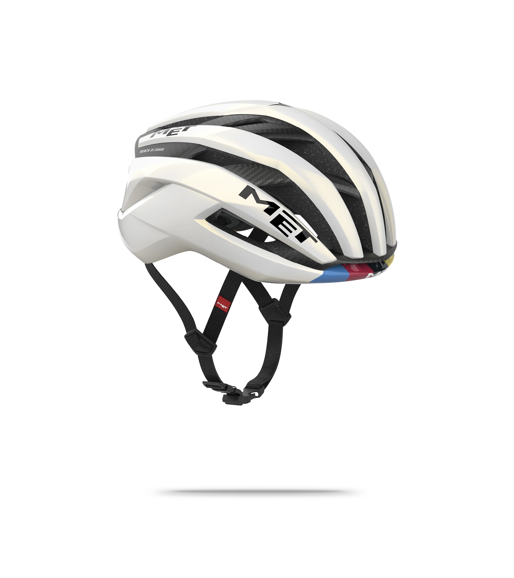 Trenta 3K Carbon Mips Airframe Road Helmet - Rainbow Edition