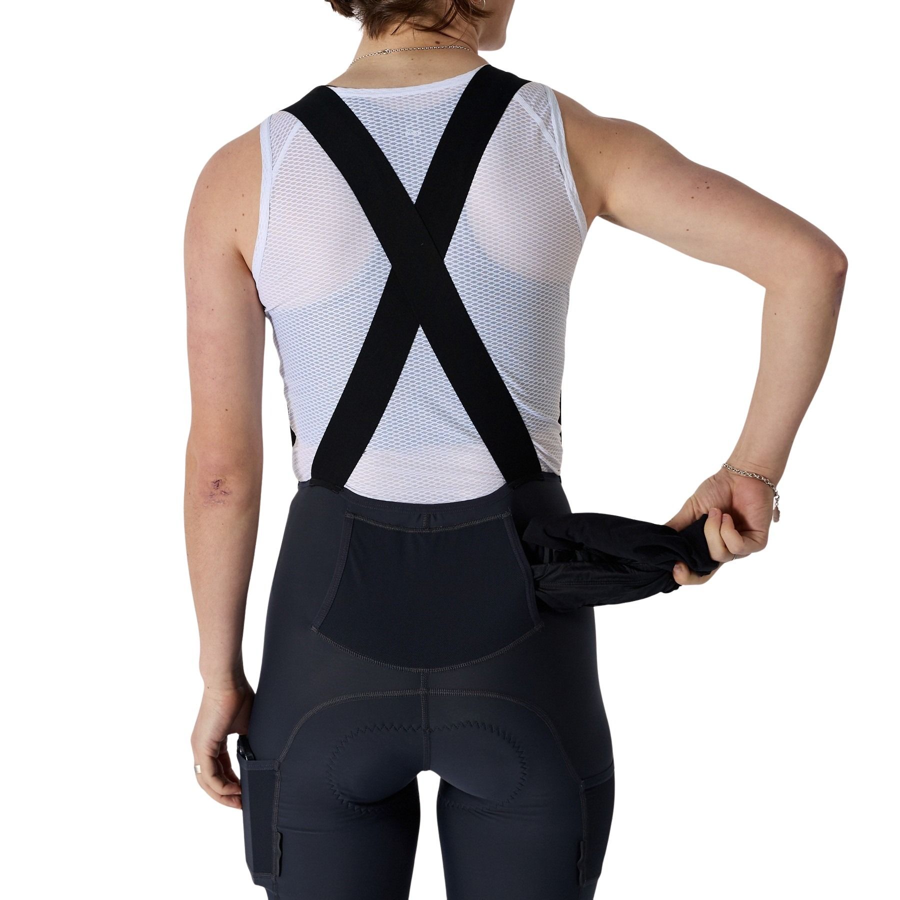 ABR1 Womens Pocket Bib Shorts