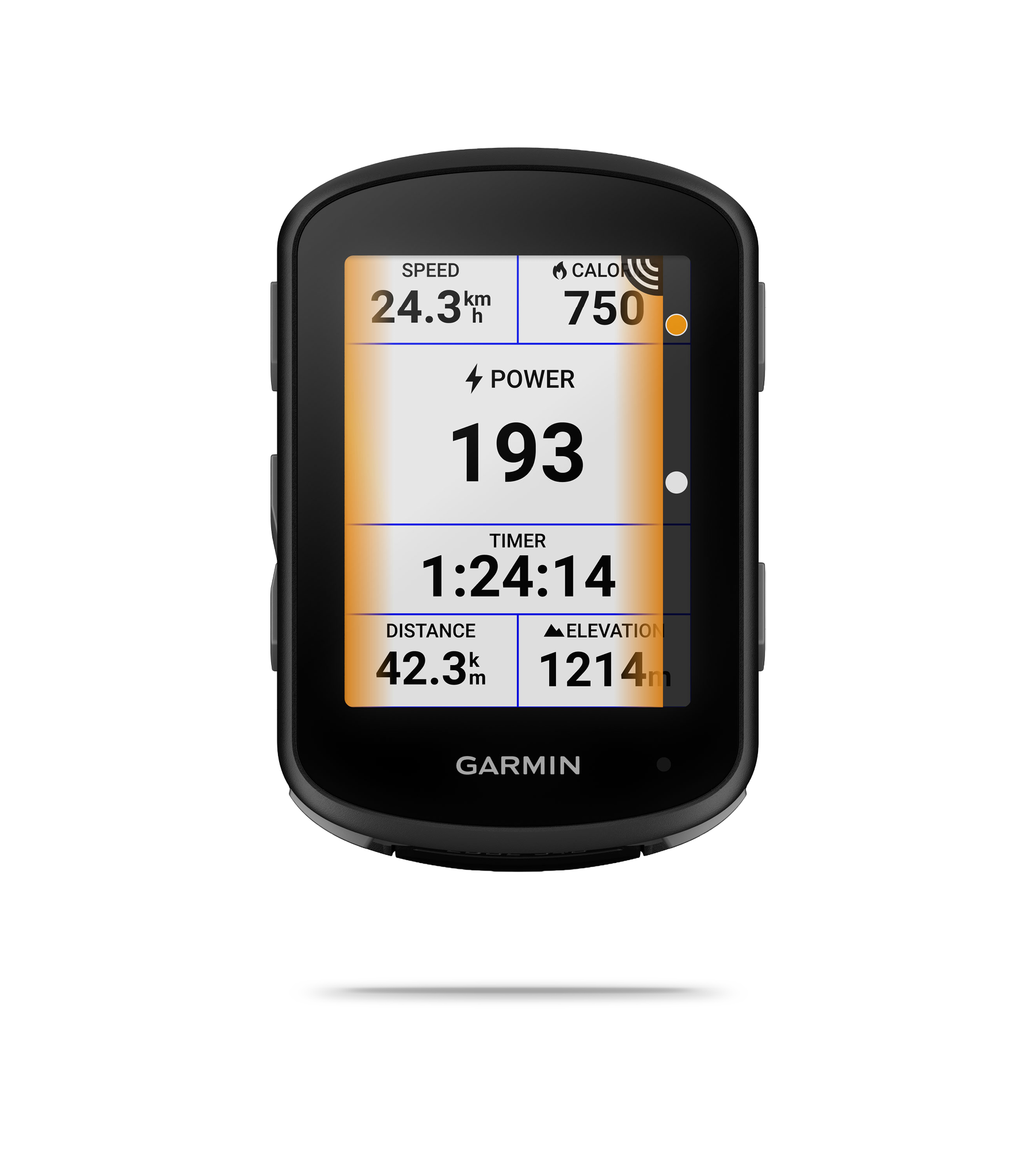 Edge 540 GPS Cycling Computer With Handlebar Mount