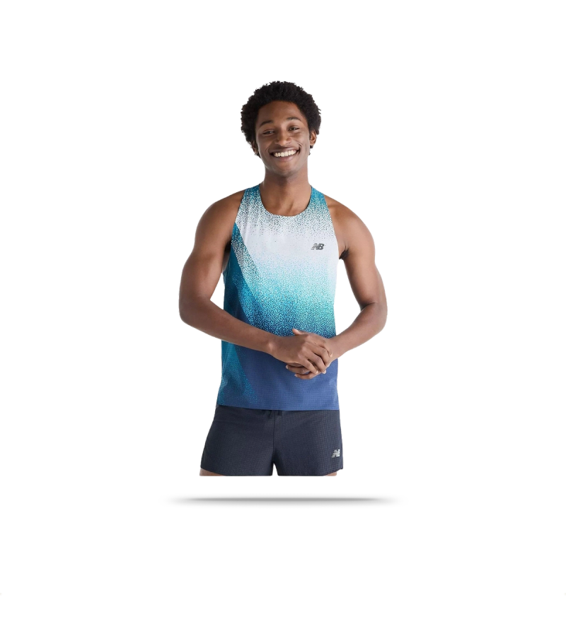 Men's Race Day Ultra Light Printed Singlet