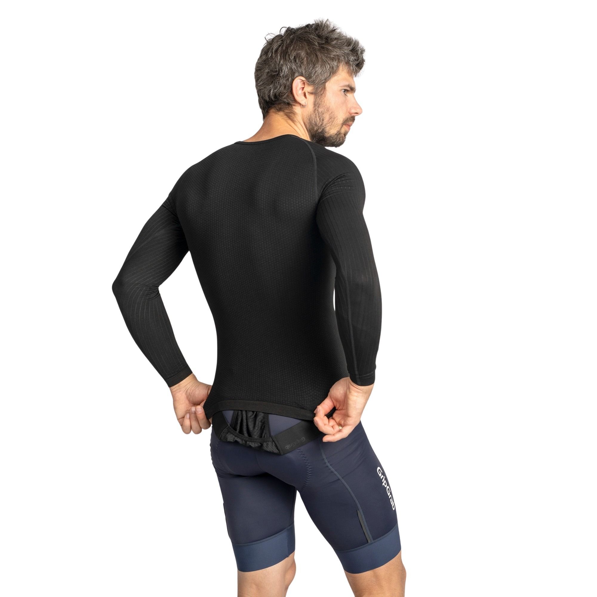 PACR Spring-Autumn Men's Seamless Long Sleeve Cycling Base Layer