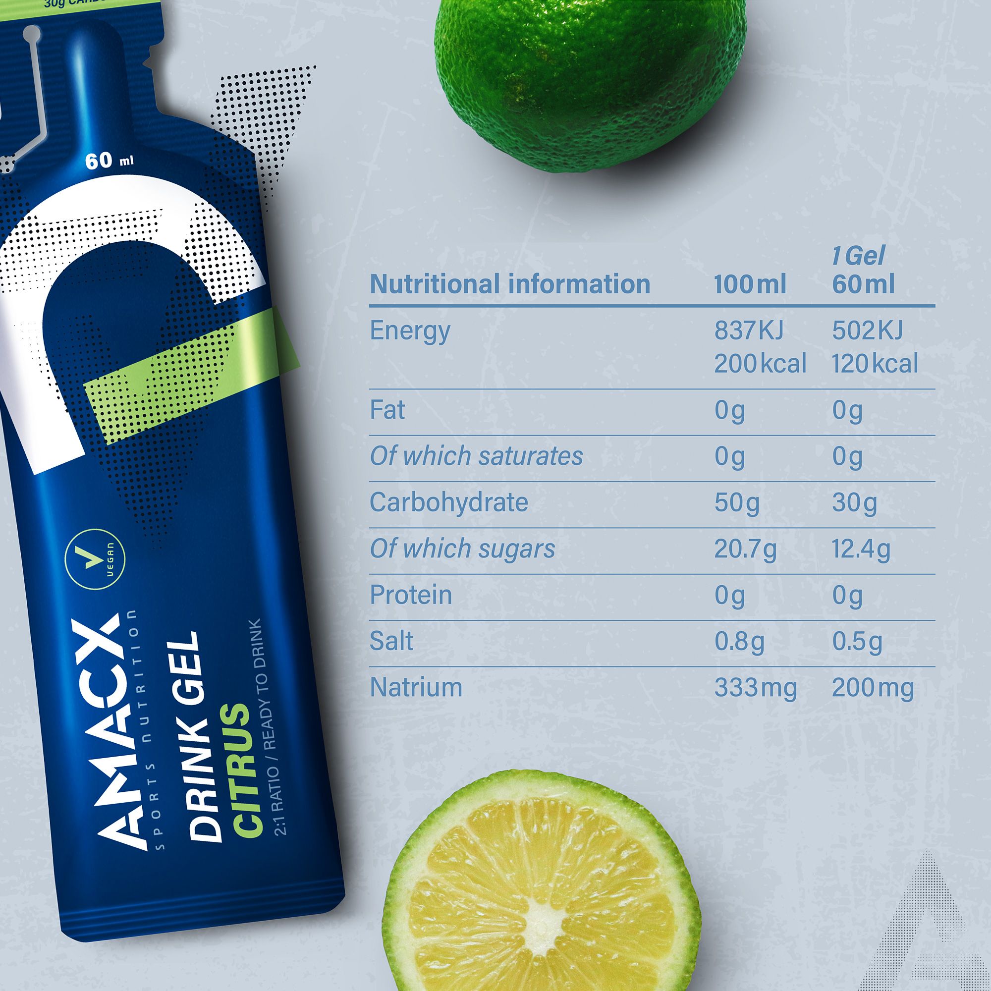 2:1 Drink Energy Gel