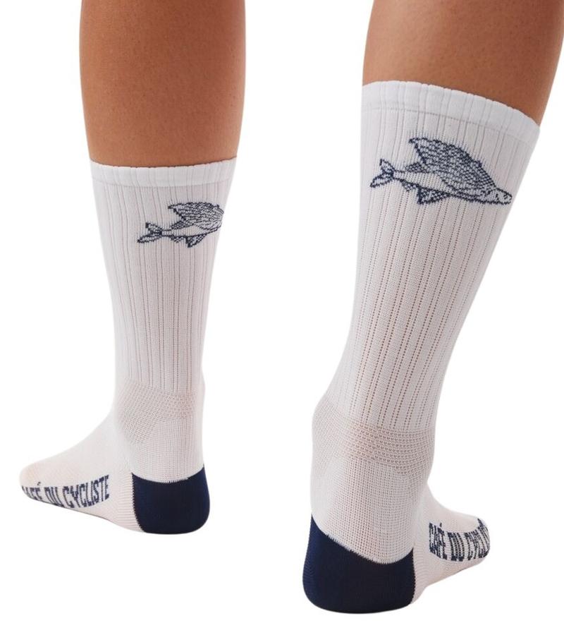 Flying Fish Cycling Socks