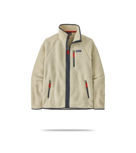 Men's Retro Pile Zip-Up Fleece Jacket