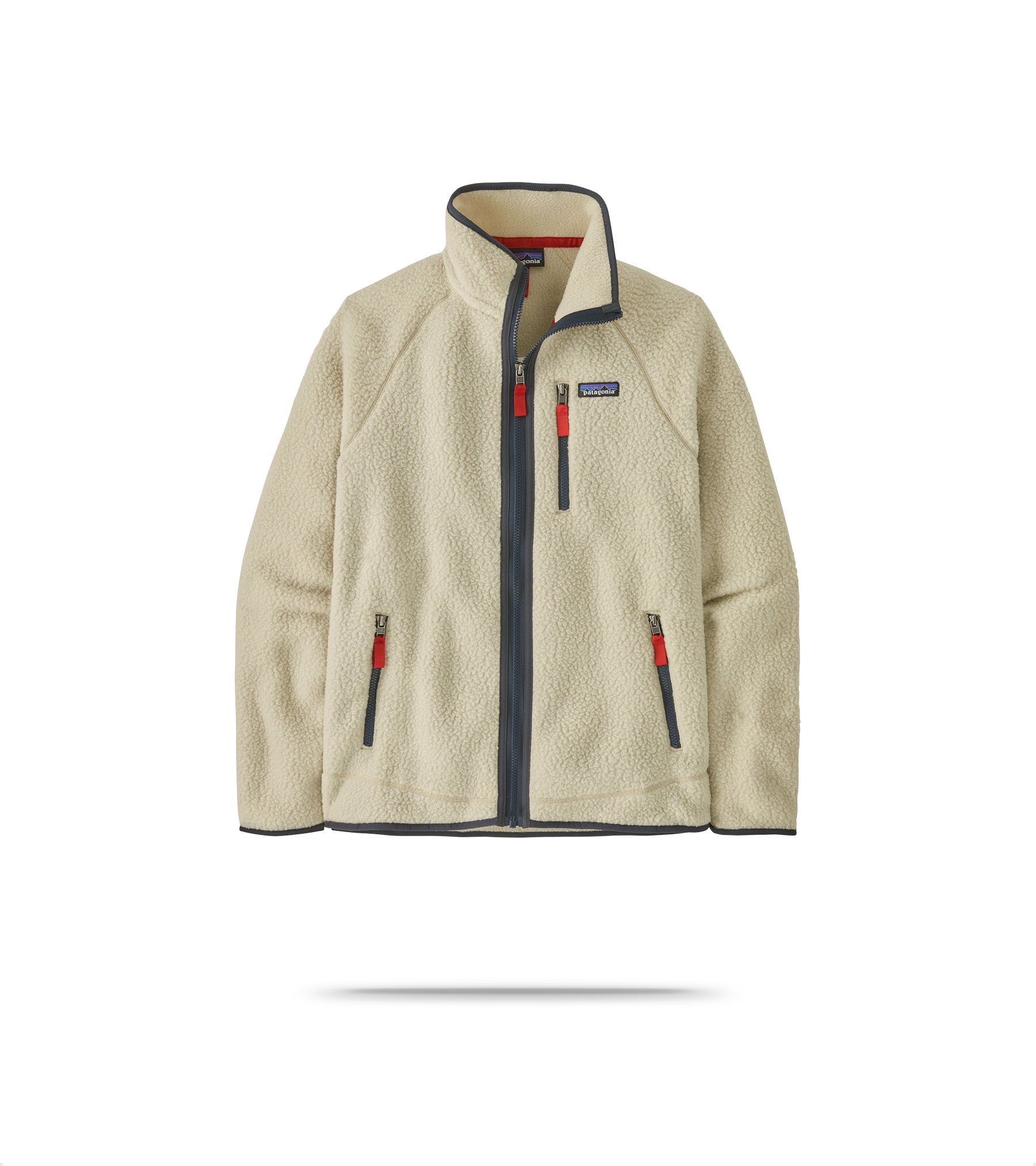Men's Retro Pile Zip-Up Fleece Jacket