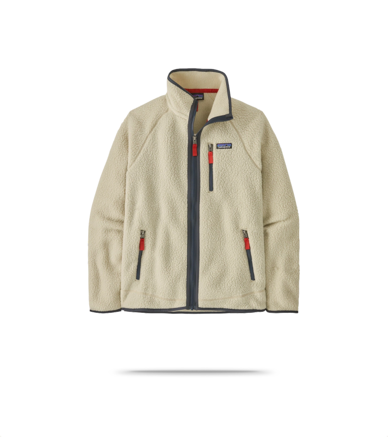 Men's Retro Pile Zip-Up Fleece Jacket