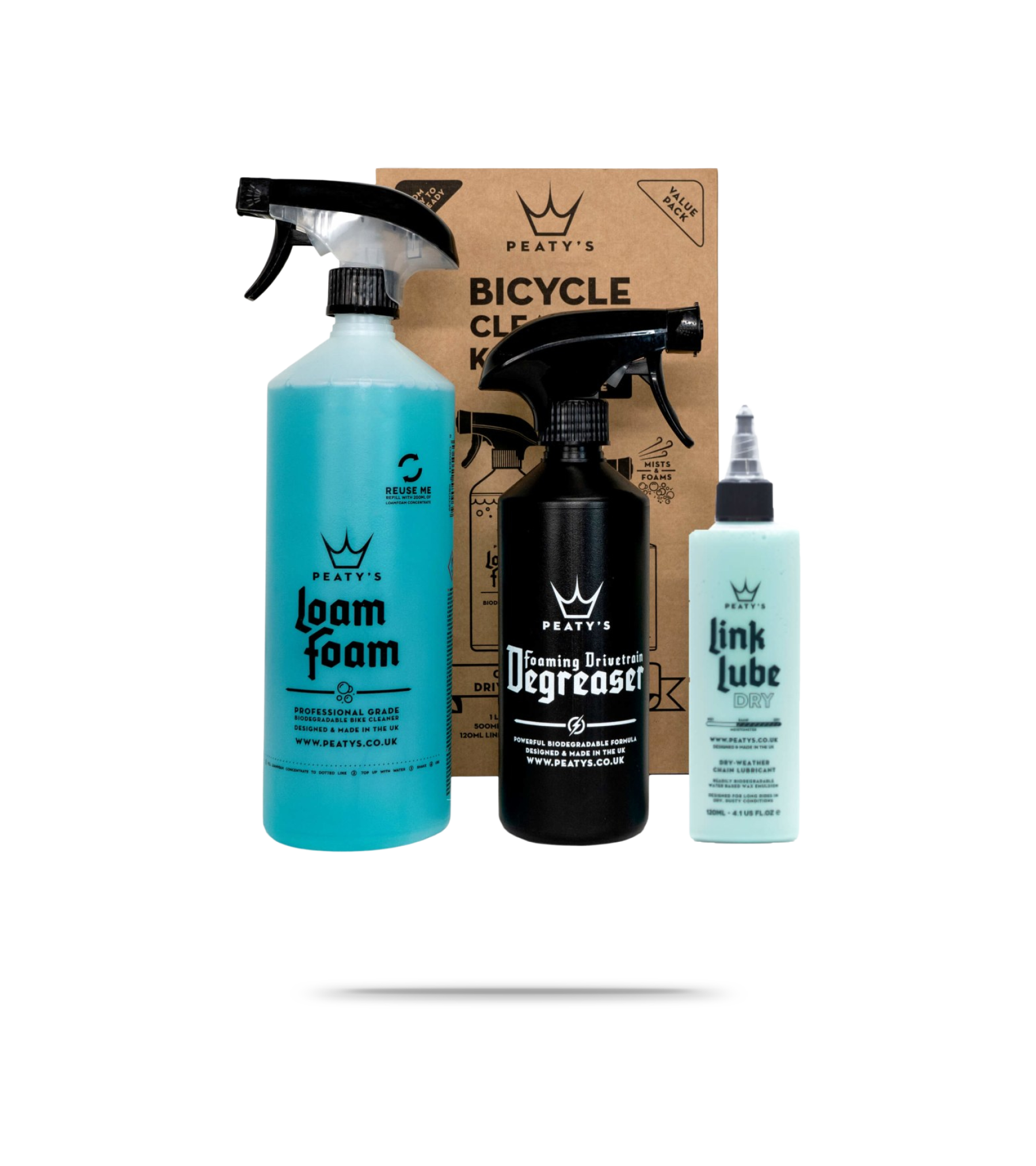 Wash Degrease Lubricate Bicycle Cleaning Kit